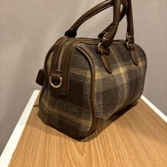 【美品】ブラウン　ハンドバッグの画像