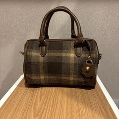 【美品】ブラウン　ハンドバッグ