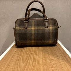 【美品】ブラウン　ハンドバッグの画像