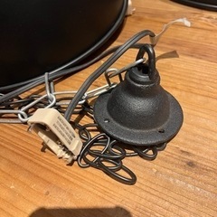 家具 照明器具　ペンダント照明　スチームパンク　黒の画像