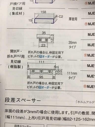 室内片開きドア（パナソニック）