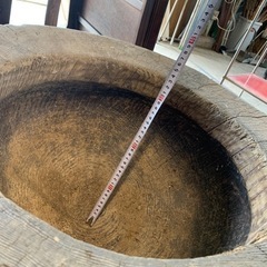 木製　大うすの画像