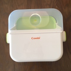 【譲り先確定】【Combi】哺乳瓶電子レンジ除菌グッズ