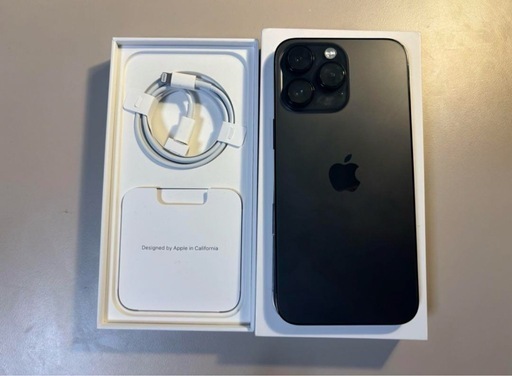 売れました。iPhone14 pro max 256GB SIMフリー　ブラック