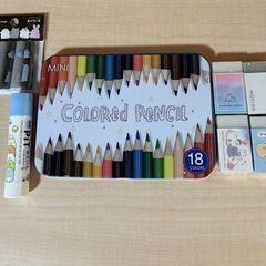 子供用　文房具まとめ売り　色鉛筆