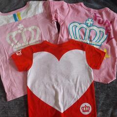 BABYDOLL 半袖Tシャツ３枚セット 120cmの画像