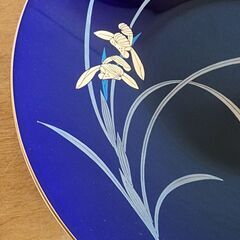 No.100　香蘭社飾り皿差し上げます。の画像