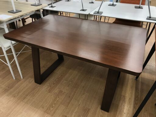 ★ジモティ割あり★  ダイニングテーブル ブラウン H65×W119×D77 クリーニング済み KJ6535