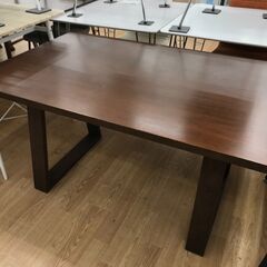 ★ジモティ割あり★  ダイニングテーブル ブラウン H65×W1...
