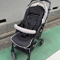 　ベビーカー　Pigeon ランフィ リノン　レインカバーつき