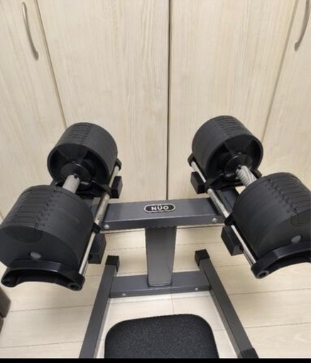 フレックスベル 可変式ダンベル(32kg) スタンド・ベンチ付き