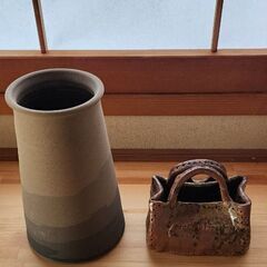 No.101 花器2種類　差し上げます。