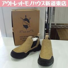 SHAKA 27.0cm スノーブーツ サイドゴア ショート ブ...