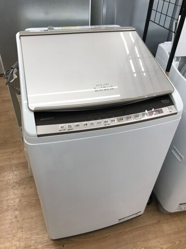 ★ジモティ割あり★ HITACHI 乾燥付洗濯機 BW-DV100E 10/5.5kg 2019年製 動作確認／クリーニング済み KJ6539