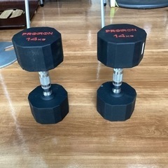 ダンベル(PRO IRON)【町田市再生家具】241777