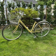 アルミフレーム3段変速自転車