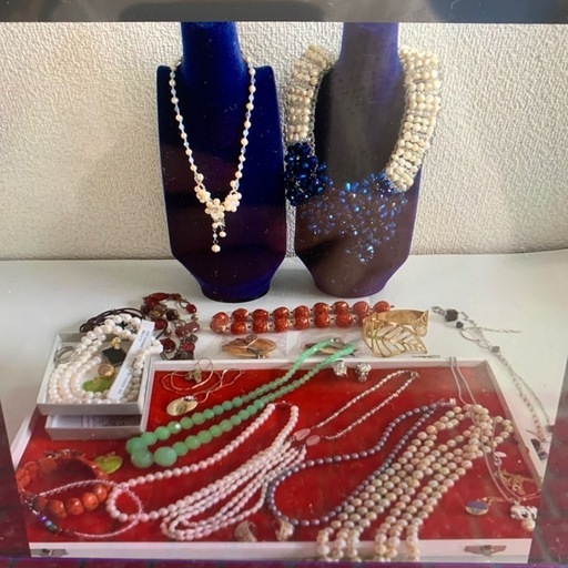 アクセサリー まとめ売り 指輪 シルバー刻印もあり　真珠 パール ネックレス シルバー 刻印 アクセサリー 大量 セット  レディース ジュエリー イヤリング まとめて 指輪