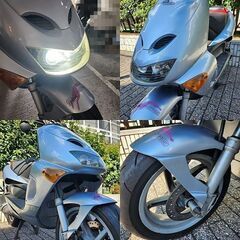 ★aprilia SR125“ライトチューン”２ストイタリアンスクーター 自賠責保険付（検索）ジレラランナー/２サイクル★東京/大田区【下取OK】の画像