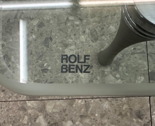 【定価50万】ROLF BENZ ガラステーブル