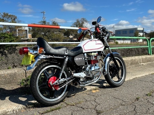 CB250T CB400T 実働 レストア車 ホーク バブ 書付き 角タンク