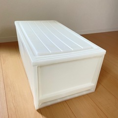 収納ケース 白の画像