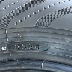 新車剥がし　YOKOHAMA 225/65R17 24年製　夏タイヤ　4本セットの画像