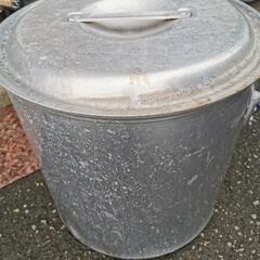 2 アルミ製 蓋付き 寸胴鍋 45 cm 業務用 大型鍋 厨房用...
