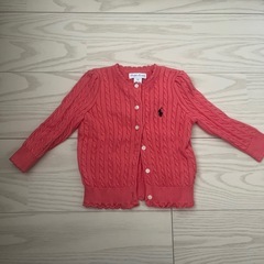 ラルフローレン　キッズカーディガン