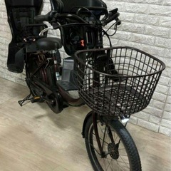 3人乗り　子供乗せ自転車　電動アシスト自転車　
