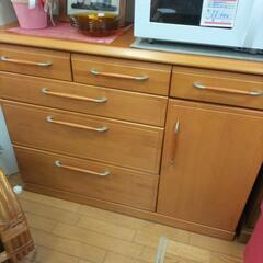 キッチンボード　ナチュラル　ウッドの画像