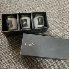 アロマキャンドル　3つ入り