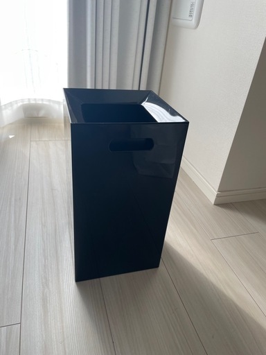 ゴミ箱　山崎実業　tower  ブラック(黒)