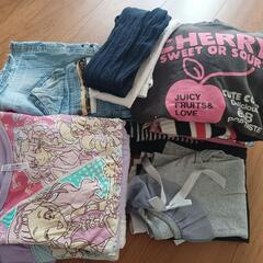 ③120cm～　秋、冬用　女の子　まとめて17点　ブランドありの画像