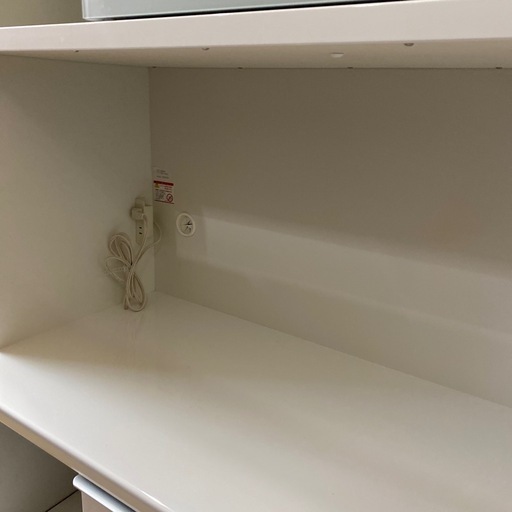 ⚪️国産?松田家具 レンジボード 食器棚 キッチンボード　ダイニングボード オープンボード NO.1490F