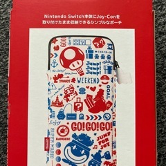 Nintendo Switch マルチポーチ マリオの画像