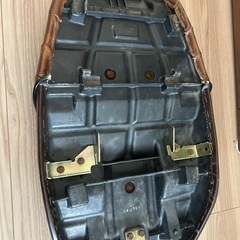 ゼファー400 シート　茶色　スタンド　セットの画像