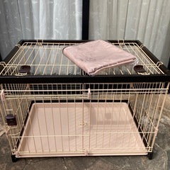 リッチェル　犬用　お掃除簡単サークル　木製