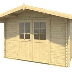 ログハウス　物置　避難小屋　サロンの画像
