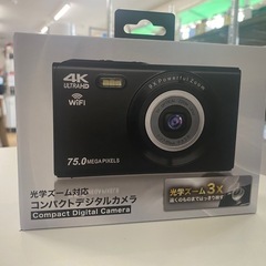 【未開封】光学ズーム対応 4Kコンパクト デジタルカメラ BM-...
