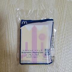 マクドナルド　トランプ　ノベルティ未開封(おまけ可)