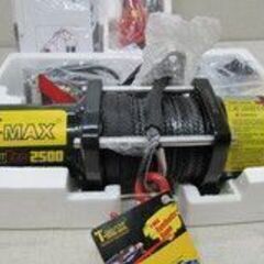 🚗【カー用品】新品！車載電動ウインチ T-MAX ATW PRO2500 【外車パーツ買取アールワン田川】の画像