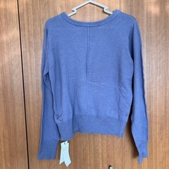 お値下げ致しました⭐️薄紫色 カーディガン 長袖 アンサンブル　キャミソール　Mの画像