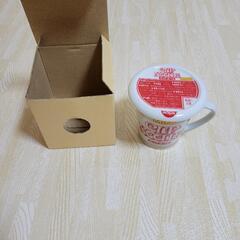 陶磁器蓋付きカップヌードルマグ