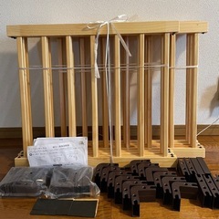引き渡し日指定価格　タンスのゲン　ベビーサークル　ペットサークル　木製　の画像