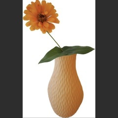 新品 ジャパンディ ACTUS  花瓶 木目 北欧雑貨の画像
