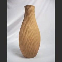 新品 ジャパンディ ACTUS  花瓶 木目 北欧雑貨の画像