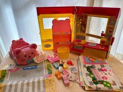 メルちゃん（めるちゃん）くまさんマート車付き　お店屋さんごっこ