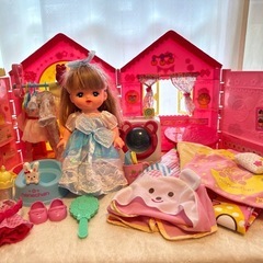 メルちゃん（めるちゃん）　おままごと　人形お家セット　洗濯機