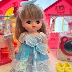 メルちゃん（めるちゃん）　おままごと　人形お家セット　洗濯機の画像