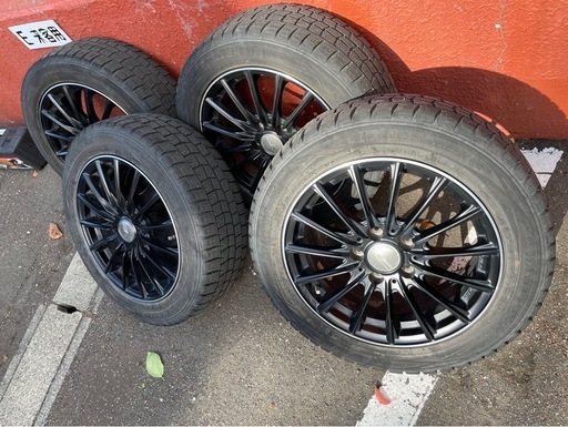 【売約済み】新規受付不可です ゴルフ7  アウディA3等 205/55R16　アルミスタッドレスセット